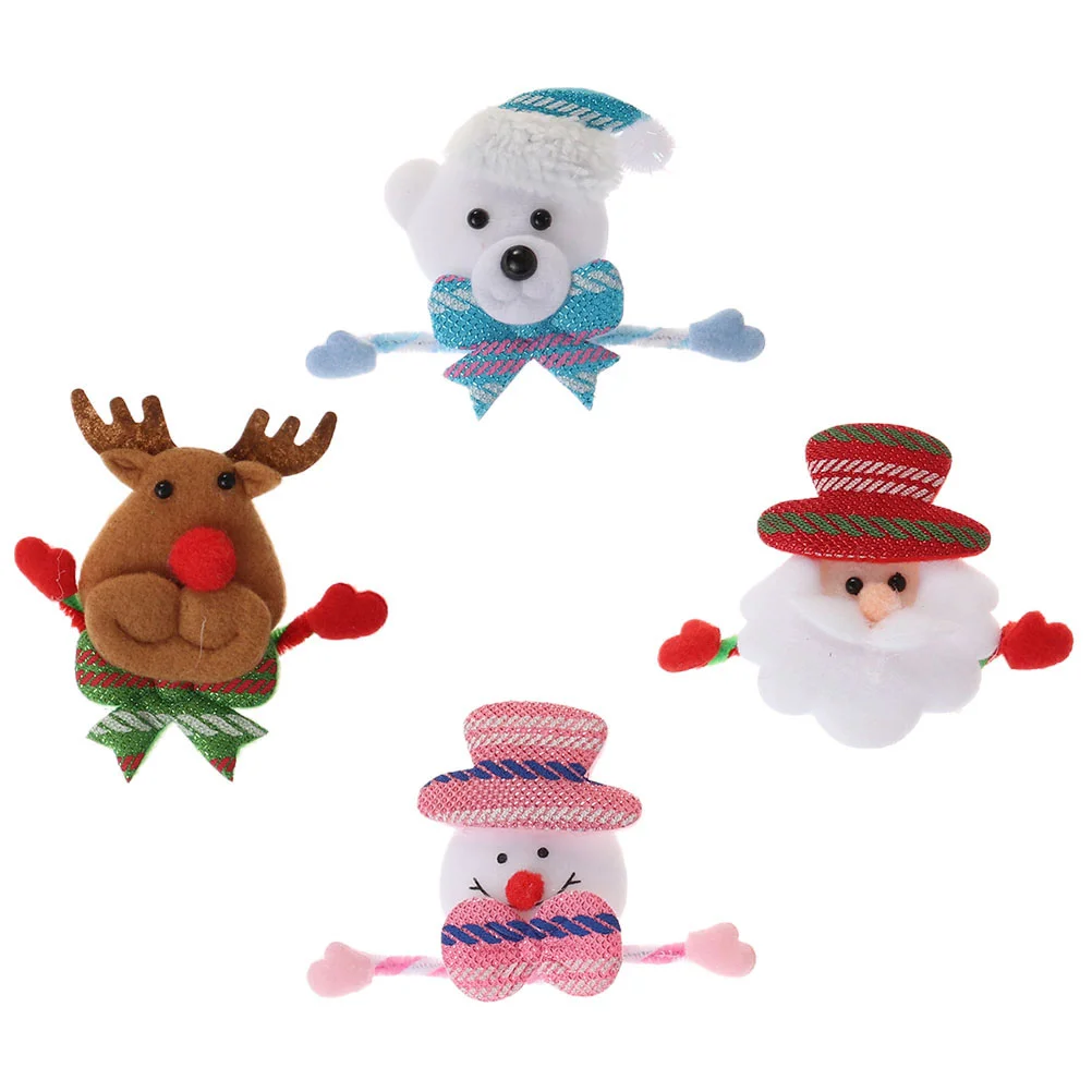 4 Pcs Christmas Glow Brooch Chic Badges Adorable Breastpins Kids Playset Trendy Cuff Links Distinctive Corsages Festive
4 Pcs Christmas Glow Brooch Chic Badges Adorable Breastpins Kids Playset Trendy Cuff Links Distinctive Corsages Festive