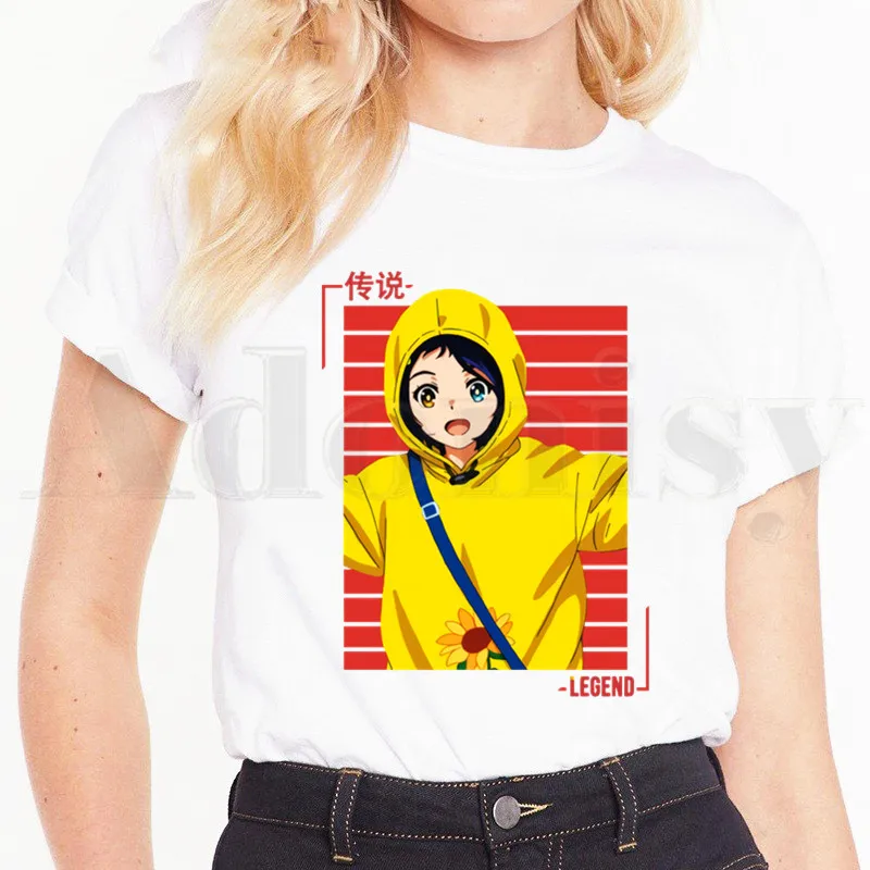 

Женская Винтажная футболка с коротким рукавом, в стиле Харадзюку
