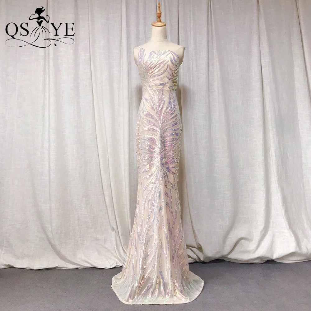 Shiny Sequin Light Champagne Prom Dresses Mermaid One Shoulder Evening Gown Strap Glitter Floral Lace Elegant Party Formal Gown
Shiny Sequin Light Champagne Prom Dresses Mermaid One Shoulder Evening Gown Strap Glitter Floral Lace Elegant Party Formal Gown