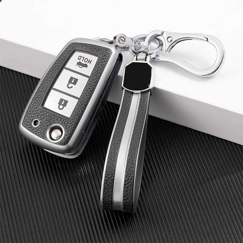 3 Buttons TPU+Leather Car Key Case Cover For Nissan Qashqai X-Trail Juke J11 Murano Tiida Altima Maxima Livina Nismo Accessories
3 Buttons TPU+Leather Car Key Case Cover For Nissan Qashqai X-Trail Juke J11 Murano Tiida Altima Maxima Livina Nismo Accessories