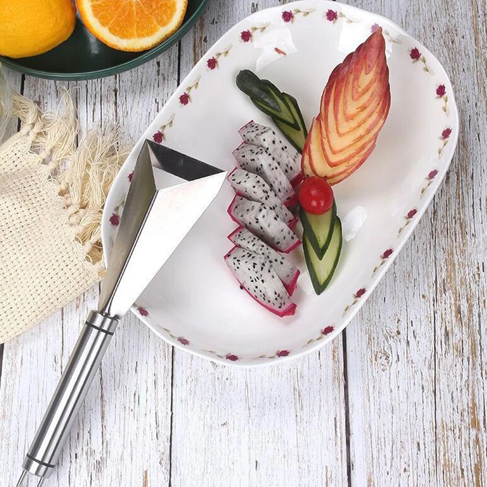 Stainless Steel Fruit Carving Knife Triangular Shape Vegetable Knife Slicer Antislip Engraving Blades Kitchen Accessories
Stainless Steel Fruit Carving Knife Triangular Shape Vegetable Knife Slicer Antislip Engraving Blades Kitchen Accessories