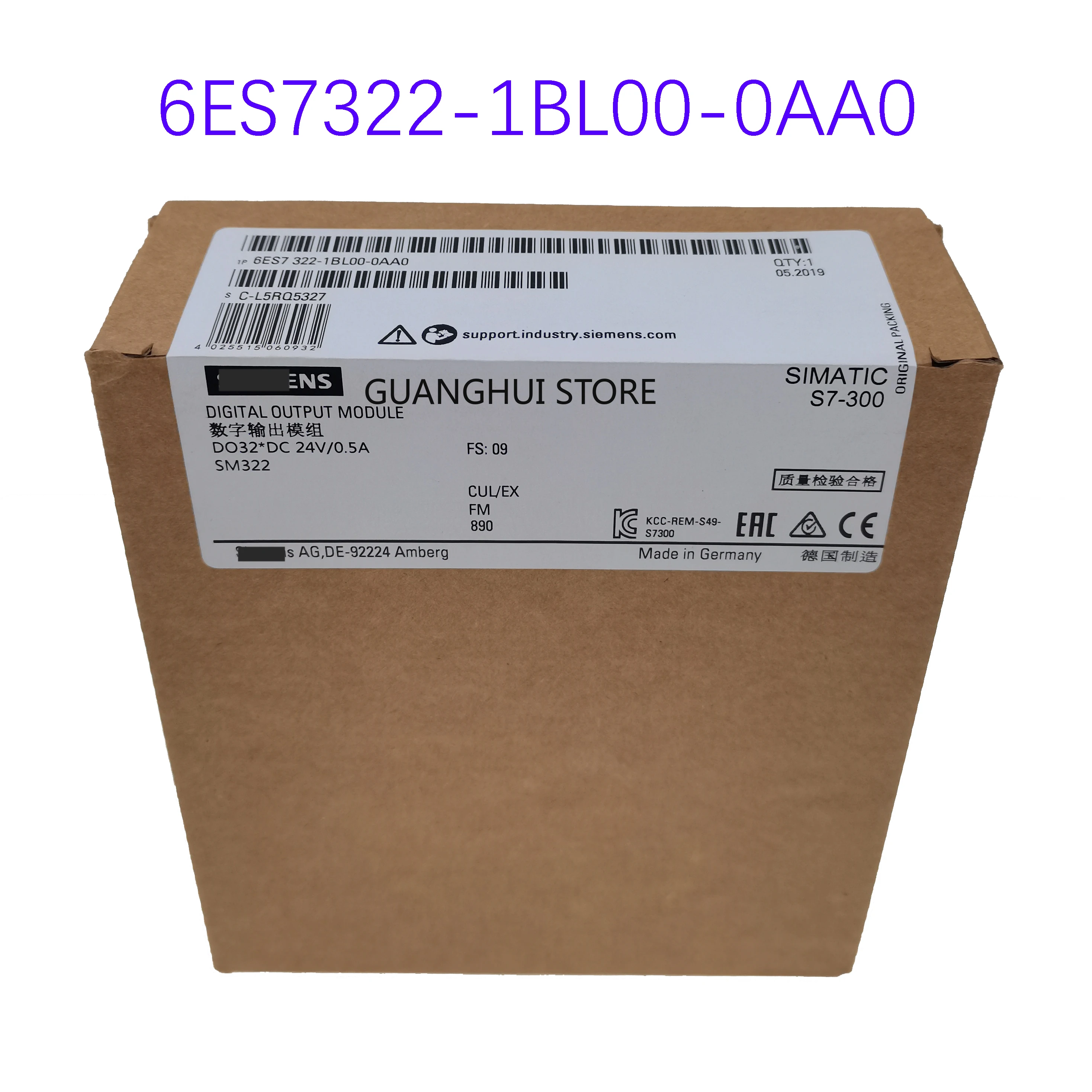 New and original 6ES7 322-1BL00-0AA0 6ES7322-1BL00-0AA0 spot24 hours delivery 
New and original 6ES7 322-1BL00-0AA0 6ES7322-1BL00-0AA0 spot24 hours delivery