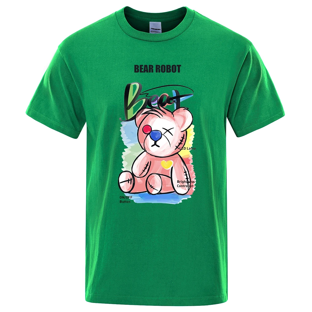 Kawaii Pink Plush Bear Male Tshirt Oversized Loose T Shirts Personality Cotton T Shirts Hip Hop Sweat Breathable Men T-Shirts
Kawaii Pink Plush Bear Male Tshirt Oversized Loose T Shirts Personality Cotton T Shirts Hip Hop Sweat Breathable Men T-Shirts