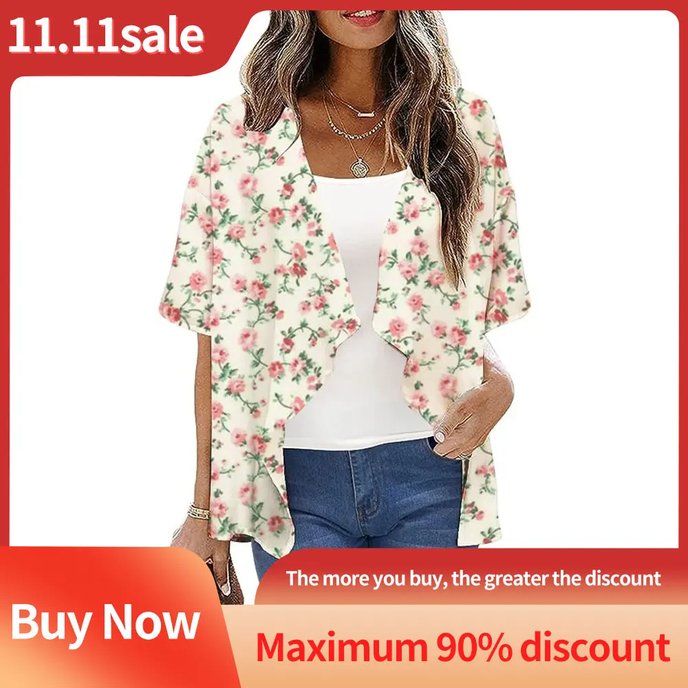 Повседневное кимоно, свободная пляжная одежда, высококачественный кардиган, женское летнее шифоновое кимоно с принтом, одежда для ванны, топ с коротким рукавом
Повседневное кимоно, свободная пляжная одежда, высококачественный кардиган, женское летнее шифоновое кимоно с принтом, одежда для ванны, топ с коротким рукавом