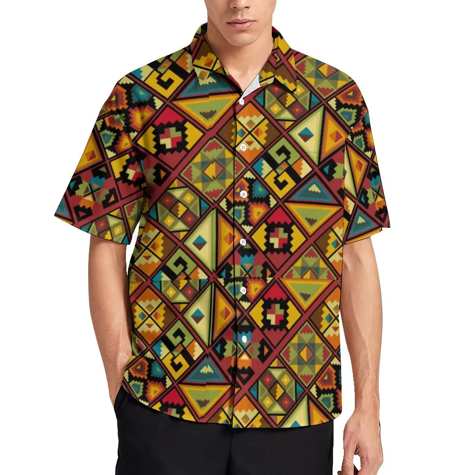 Рубашка для отпуска с этническим принтом, мужские коричневые, красные, золотые повседневные рубашки, гавайская модная блузка с коротким рук...
Рубашка для отпуска с этническим принтом, мужские коричневые, красные, золотые повседневные рубашки, гавайская модная блузка с коротким рук...