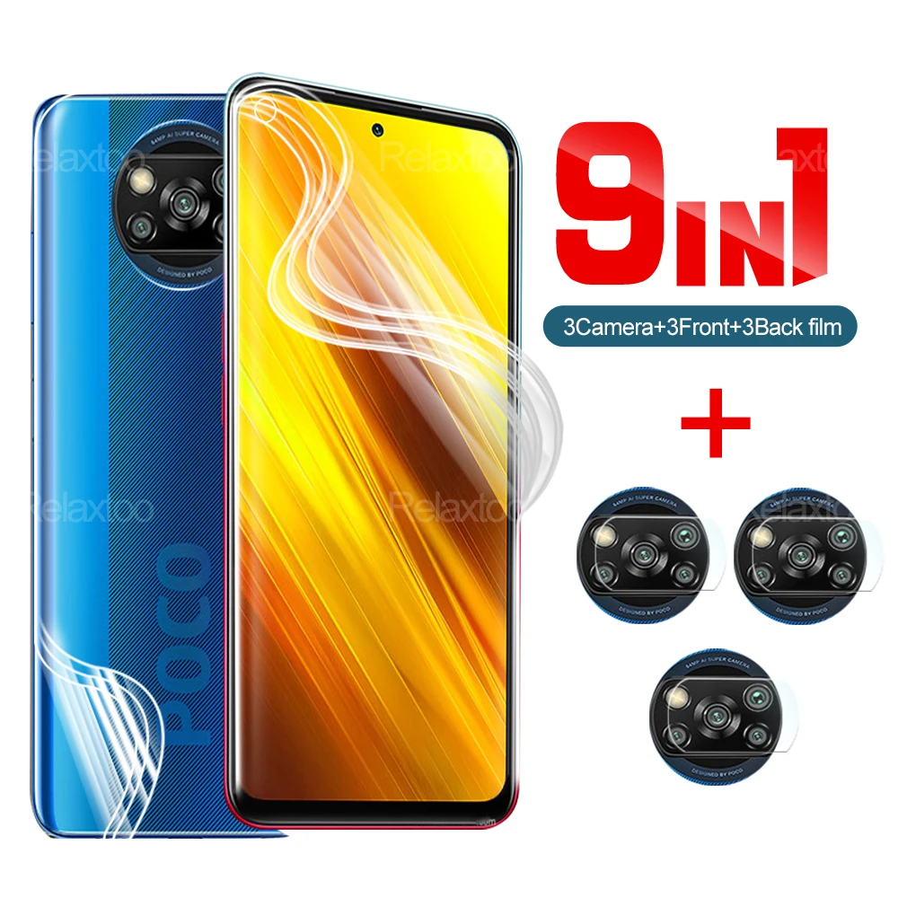 Гидрогелевая защитная пленка 9in1для задней панели камеры Poco X3 X3GT X3Nfc X3Pro
Гидрогелевая защитная пленка 9in1для задней панели камеры Poco X3 X3GT X3Nfc X3Pro