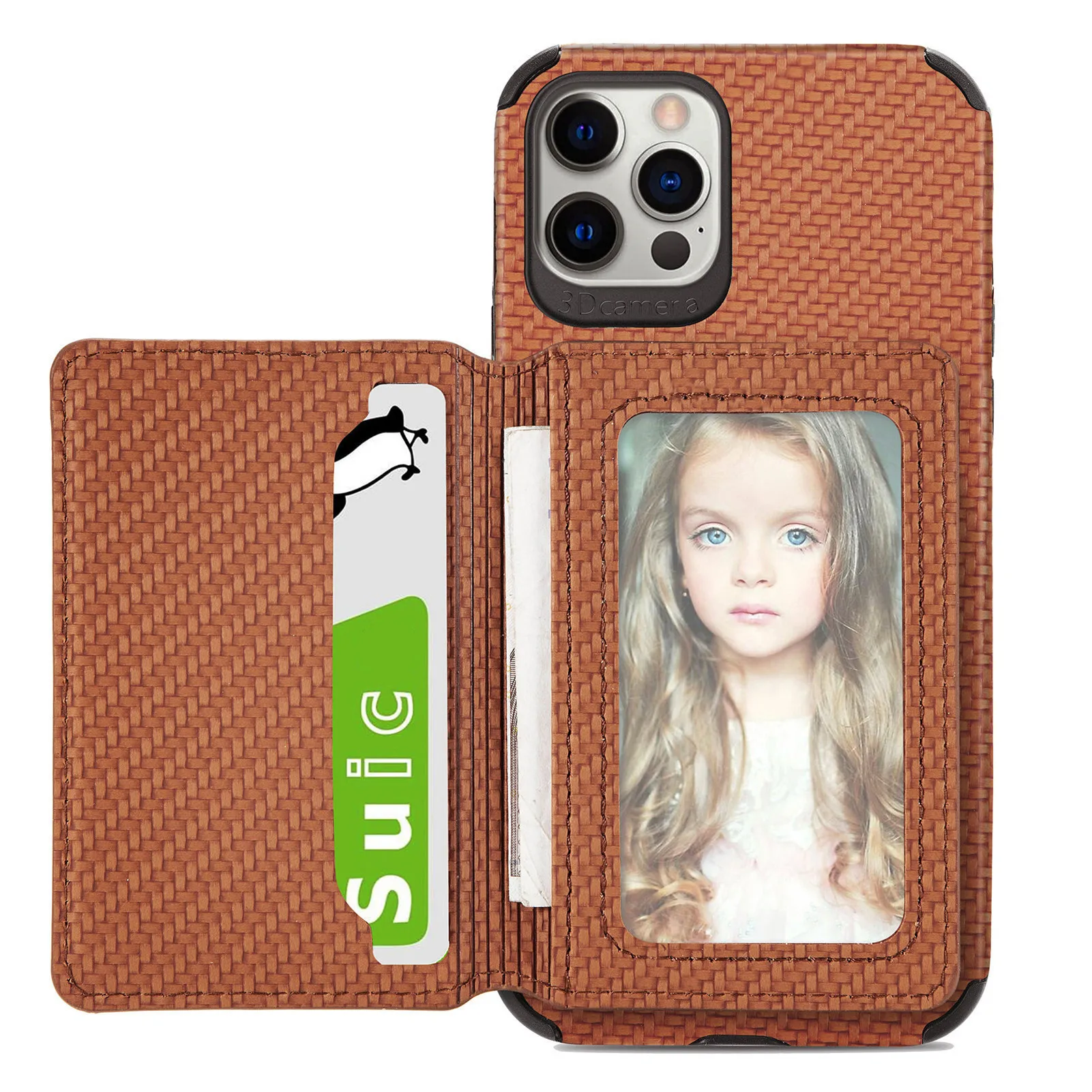 Wallet Case Phone Case With Card Holder Hard Protective Phone Cover For IPhone 13/ IPhone13 Pro/iPhone13 Pro Max/iPhone13 Mini
Wallet Case Phone Case With Card Holder Hard Protective Phone Cover For IPhone 13/ IPhone13 Pro/iPhone13 Pro Max/iPhone13 Mini