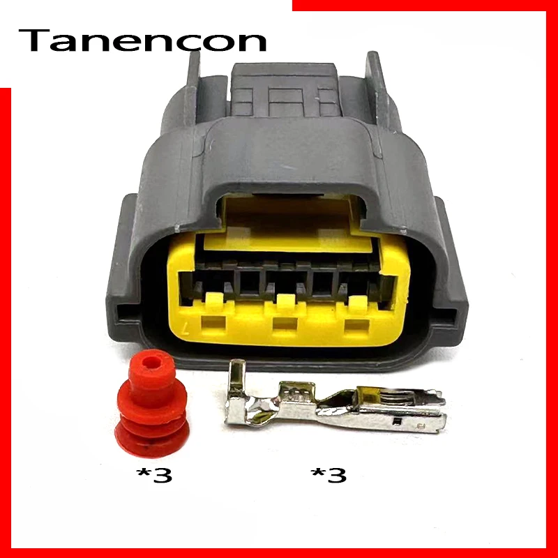 5 set of 3-pin 2.2 female sensor plug TPS harness housing 6098-0141 connector for Renault Nissan Skyline sr20 rb20 rb25 rb26
5 set of 3-pin 2.2 female sensor plug TPS harness housing 6098-0141 connector for Renault Nissan Skyline sr20 rb20 rb25 rb26
