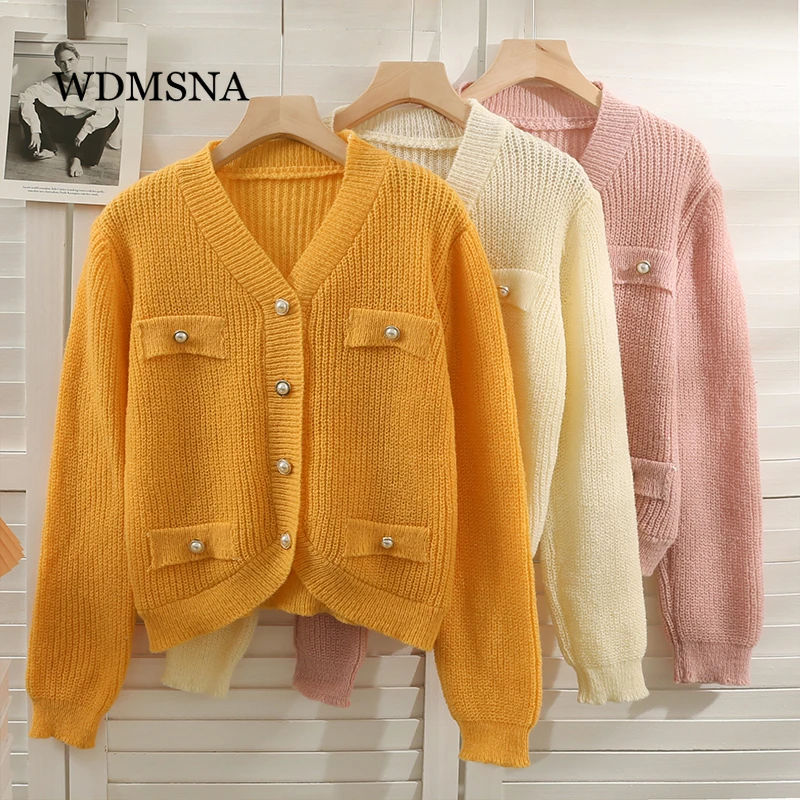 WDMSNA Korean Loose Long Sleeve Cardigan Women Single Breasted Cardigans Thin Air-conditioned Top Womens 2022 Fashion Sweater
WDMSNA Korean Loose Long Sleeve Cardigan Women Single Breasted Cardigans Thin Air-conditioned Top Womens 2022 Fashion Sweater