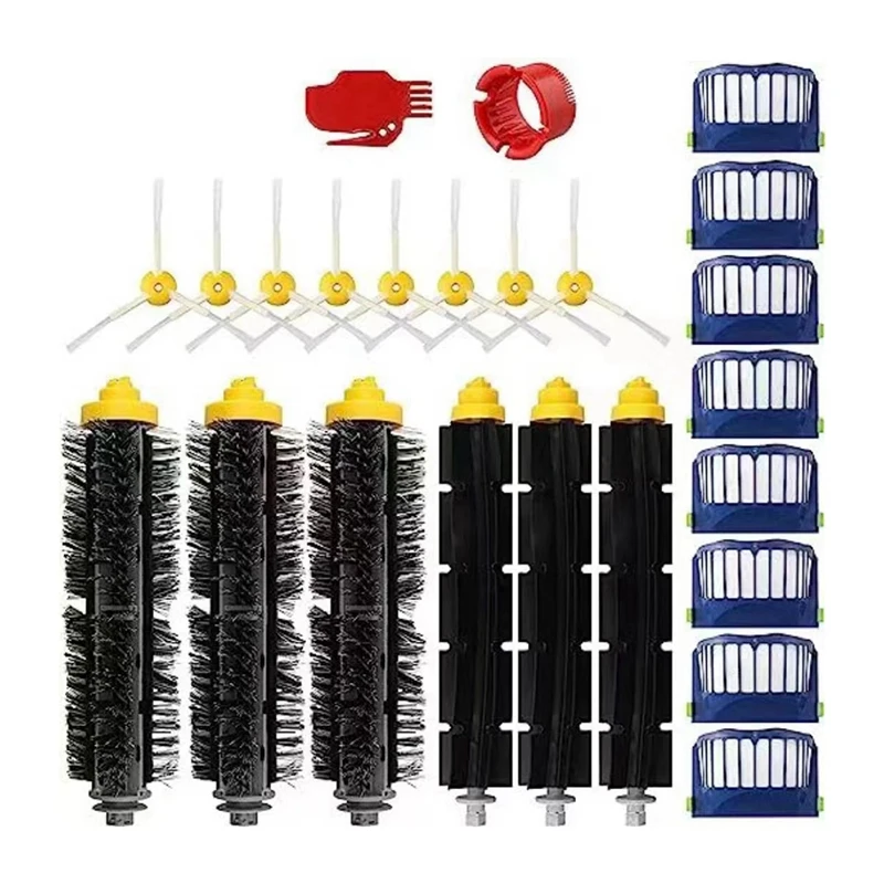 Suitable For Irobot Roomba Sweeper 600 Series Accessories 595/650/528/620 Side Brush Roll Brush Filter
Suitable For Irobot Roomba Sweeper 600 Series Accessories 595/650/528/620 Side Brush Roll Brush Filter