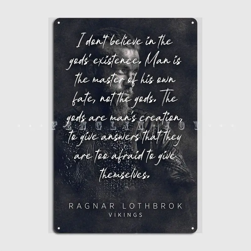 Vikings Ragnar Quote Poster Metal Plaque Cinema Kitchen Garage Club Classic Wall Decor Tin Sign Poster
Vikings Ragnar Quote Poster Metal Plaque Cinema Kitchen Garage Club Classic Wall Decor Tin Sign Poster