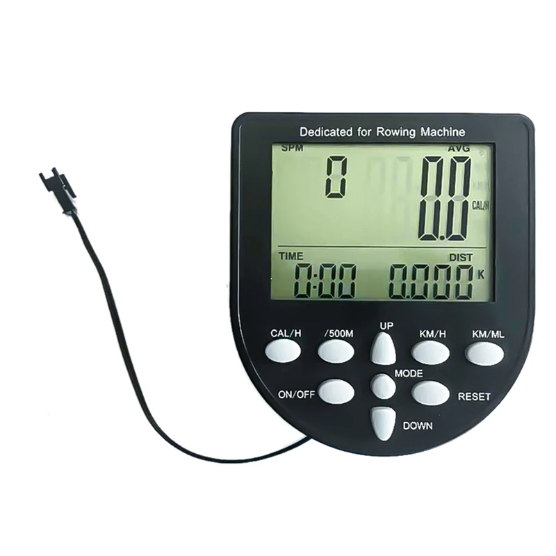 Rowing Machine Counter Bluetooth APP Electronic Watch for Magnetoresistive Rowing Device Fitness Equipment Monitor
Rowing Machine Counter Bluetooth APP Electronic Watch for Magnetoresistive Rowing Device Fitness Equipment Monitor
