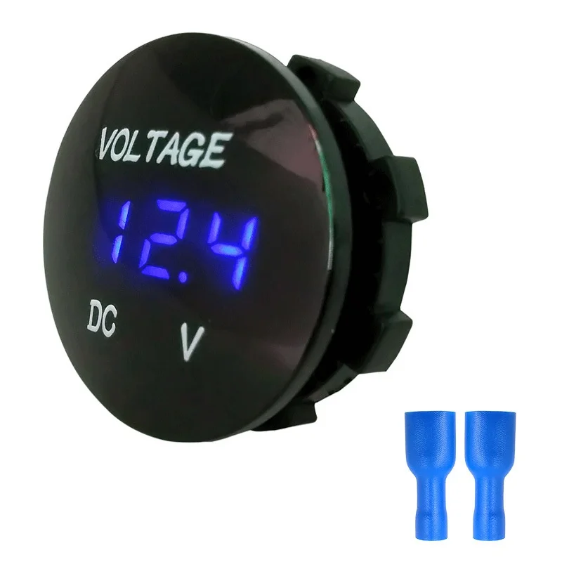 DC 5V-48V LED Mini Round Waterproof Motorboat Motorcycle Panel Digital Voltmeter Tester Monitor Display Voltmeter
DC 5V-48V LED Mini Round Waterproof Motorboat Motorcycle Panel Digital Voltmeter Tester Monitor Display Voltmeter
