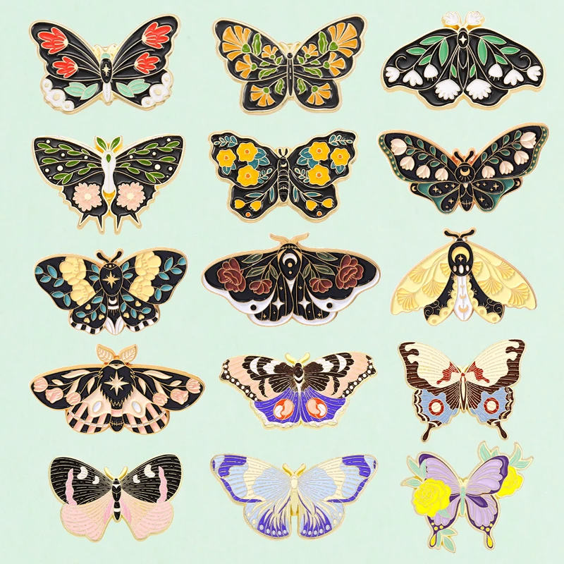 Butterfly Enamel Pins Colorful Butterfly Brooches Lapel Pin Insect Animal Badge Clothes Accessories Jewelry Wholesale Price Pin
Butterfly Enamel Pins Colorful Butterfly Brooches Lapel Pin Insect Animal Badge Clothes Accessories Jewelry Wholesale Price Pin