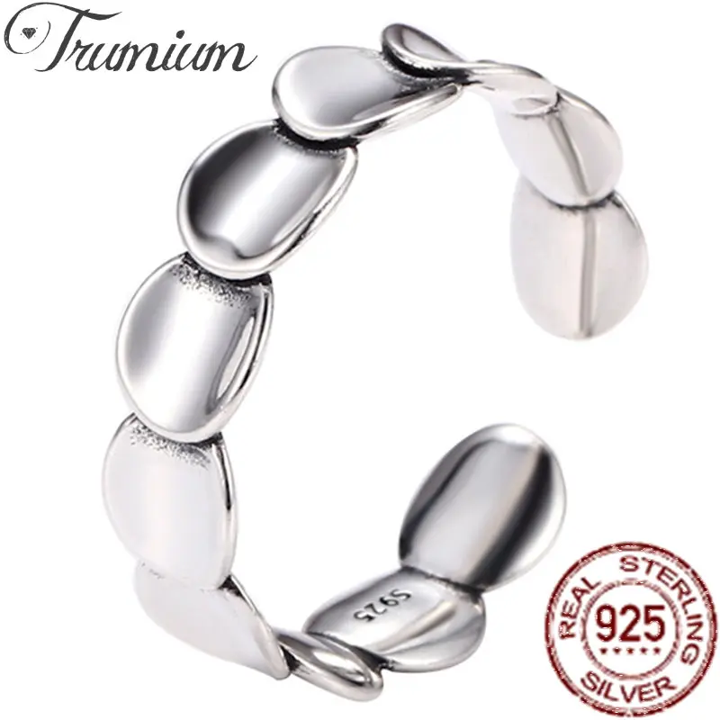 Trumium Real 925 Sterling Silver Simple Fish Scale Rings For Women Ocean Retro Open Band Girl Fine Jewelry Gift Minimalist
Trumium Real 925 Sterling Silver Simple Fish Scale Rings For Women Ocean Retro Open Band Girl Fine Jewelry Gift Minimalist