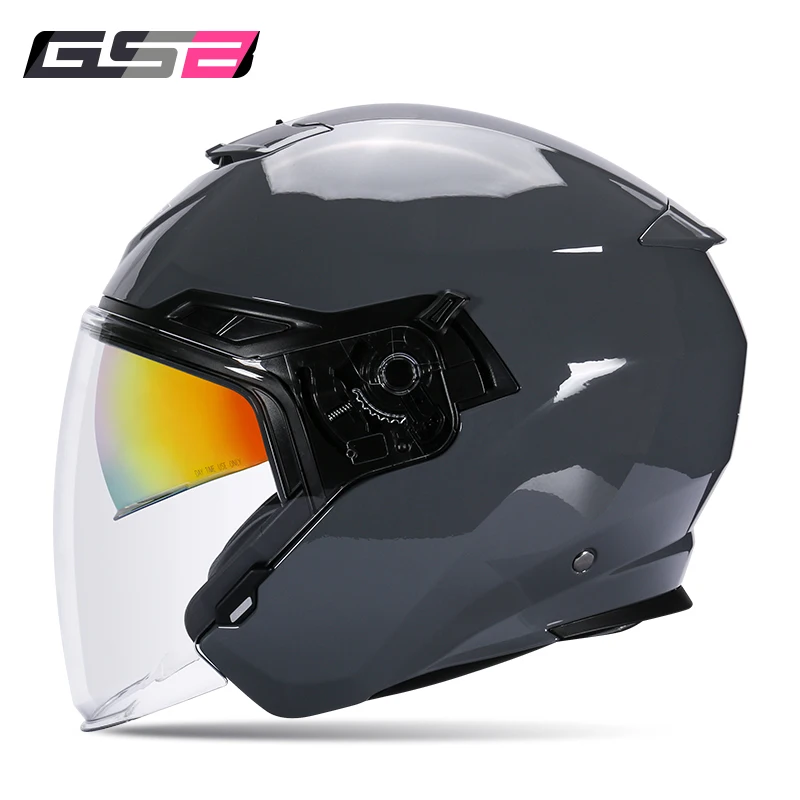 GSB motorcycle helmet male helmet double lens female personality motorcycle running helmet four seasons general half helmet fa
GSB motorcycle helmet male helmet double lens female personality motorcycle running helmet four seasons general half helmet fa