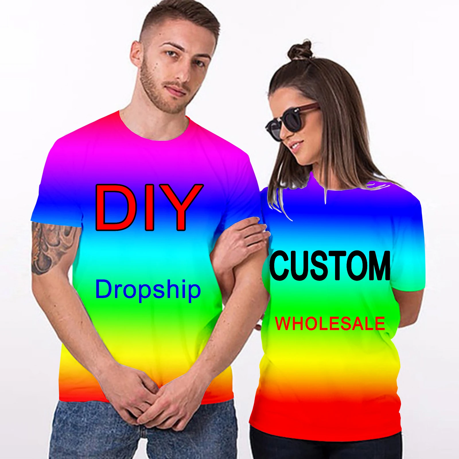3D Custom Couples T-Shirt Fashion King And Queen Street Style 2-pec Tshirts Man Woman Casual Tee Oversize 6XL Dropship Wholesale
3D Custom Couples T-Shirt Fashion King And Queen Street Style 2-pec Tshirts Man Woman Casual Tee Oversize 6XL Dropship Wholesale