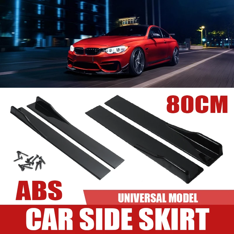 Lateral Faldon Car 80cm Side Skirt Extension Plate Bumper Car Retrofit Bumper Cars Accessory Tuning Car Accessories Universal
Lateral Faldon Car 80cm Side Skirt Extension Plate Bumper Car Retrofit Bumper Cars Accessory Tuning Car Accessories Universal