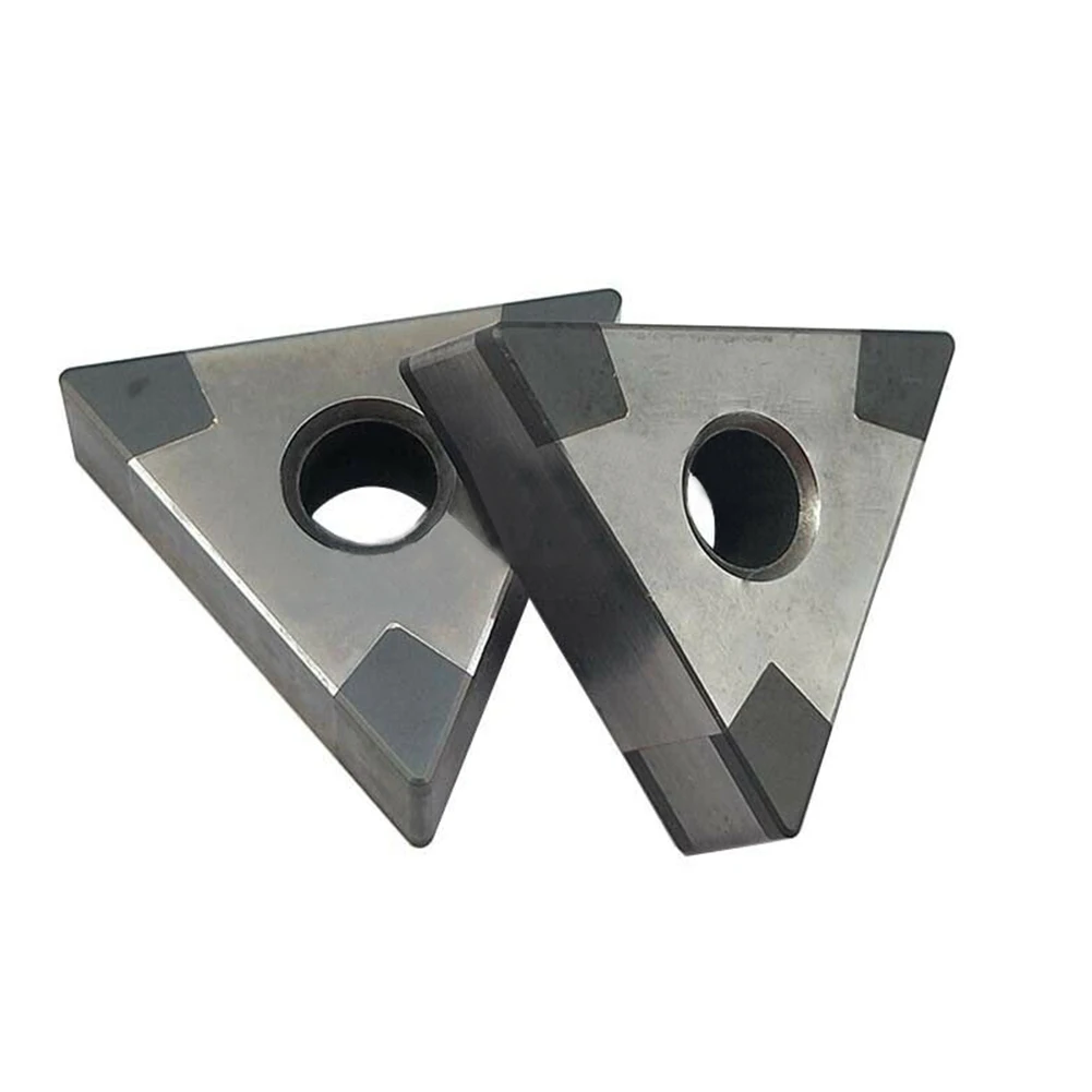 

TNMG331 CBN / TNMG160404 Inserts Boron Nitride MTJNR/L Six Angles 3000-5000HV R0.4 Triangular Blade CBN Hardened Steel Insert