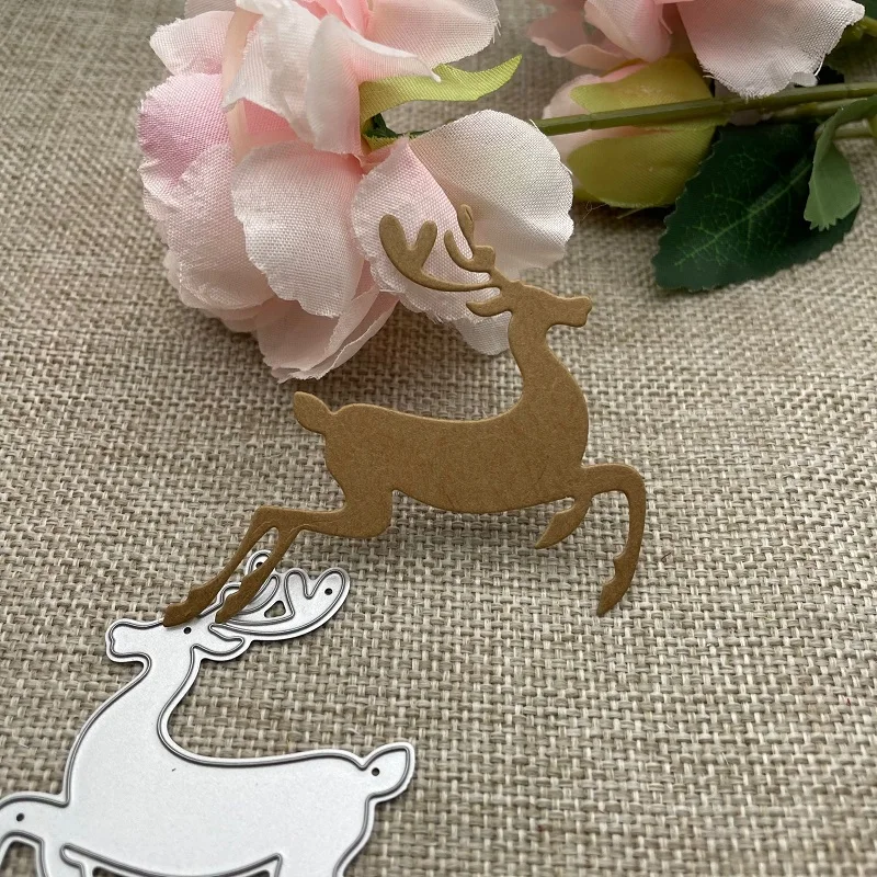 Deer decoration Metal Cutting Dies Stencils For DIY Scrapbooking Decorative Embossing Handcraft Die Cutting Template Mold
Deer decoration Metal Cutting Dies Stencils For DIY Scrapbooking Decorative Embossing Handcraft Die Cutting Template Mold