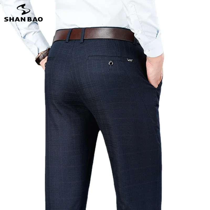 Autumn and Winter Brand Brushed Plaid Midweight Fit Straight Men's Pants Business Gentleman High Waist Office Casual Trousers
Autumn and Winter Brand Brushed Plaid Midweight Fit Straight Men's Pants Business Gentleman High Waist Office Casual Trousers