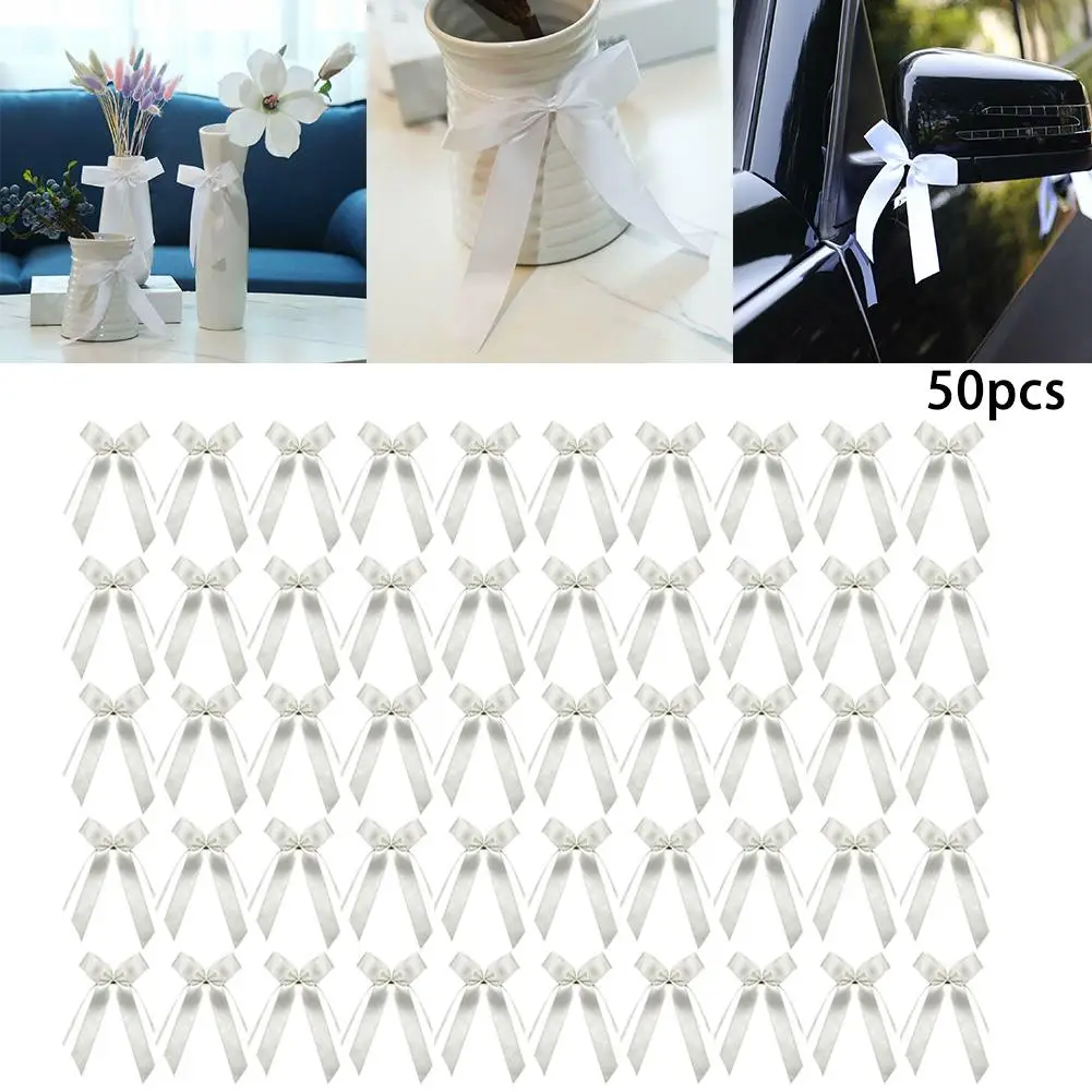 50PCS Antenna Loops White Car Bows Jewelry Wedding Decoration Bridal Car Ribbon For Wedding Parade Car Bride Carriage Bow Tie
50PCS Antenna Loops White Car Bows Jewelry Wedding Decoration Bridal Car Ribbon For Wedding Parade Car Bride Carriage Bow Tie