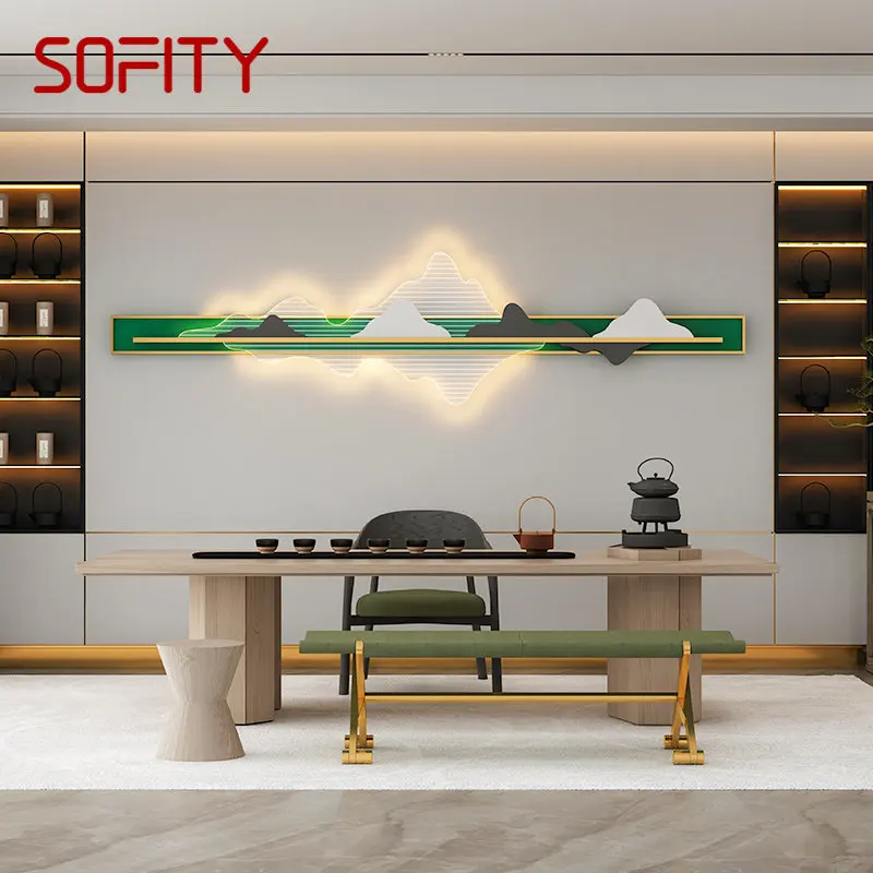 AFRA Modern Green Wall Picture Lights Creative Rectangular Hill Landscape LED Decor Sconce for Living Room Bedroom
AFRA Modern Green Wall Picture Lights Creative Rectangular Hill Landscape LED Decor Sconce for Living Room Bedroom