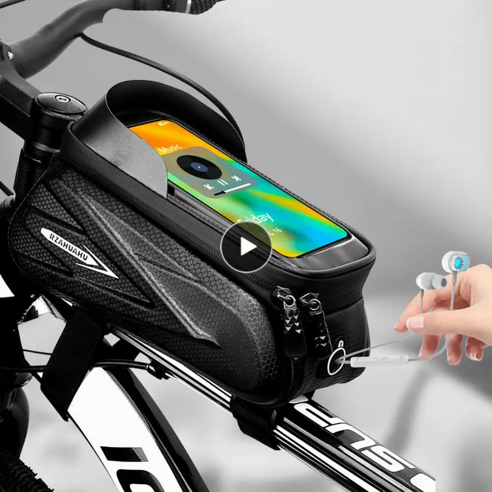 Front Beam Pouch Touch Screen Pu Leather Mobile Phone Bag Waterproof Layered Net Bag Upper Tube Bag Riding Equipment Eva
Front Beam Pouch Touch Screen Pu Leather Mobile Phone Bag Waterproof Layered Net Bag Upper Tube Bag Riding Equipment Eva
