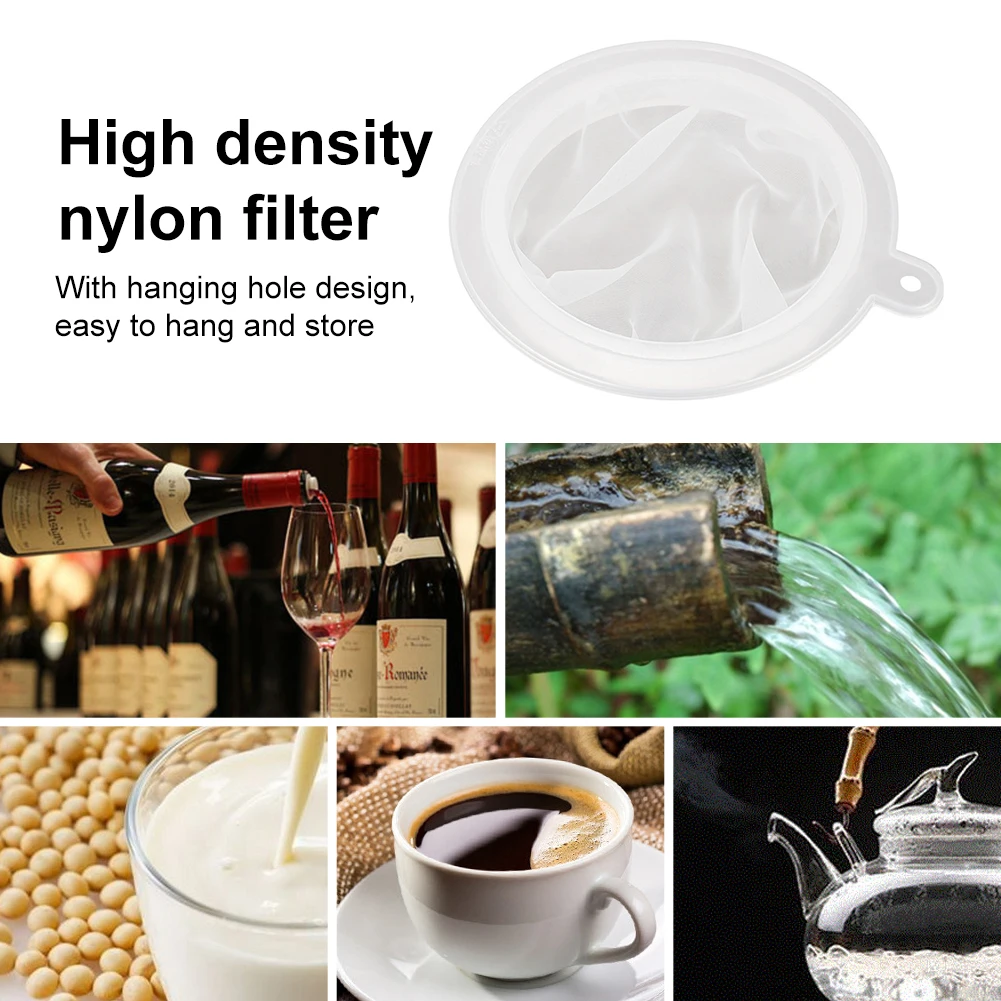 15cm 100-450 Nylon Filter Reusable For Stainless Steel Funnel Kitchen Funnel Filter For Juice Traditional Chinese Medicine Oil
15cm 100-450 Nylon Filter Reusable For Stainless Steel Funnel Kitchen Funnel Filter For Juice Traditional Chinese Medicine Oil