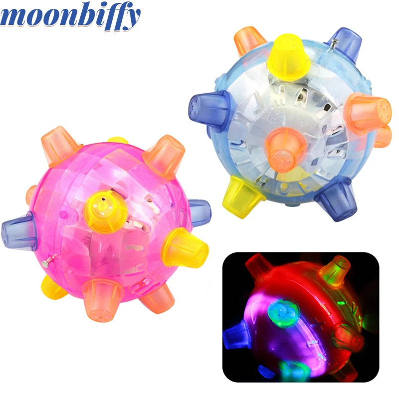 New Kids Led Light Ball Toys Jumping Dancing Music Flashing Bouncing Ball Funny Children Toys Boy Girl Gift
New Kids Led Light Ball Toys Jumping Dancing Music Flashing Bouncing Ball Funny Children Toys Boy Girl Gift