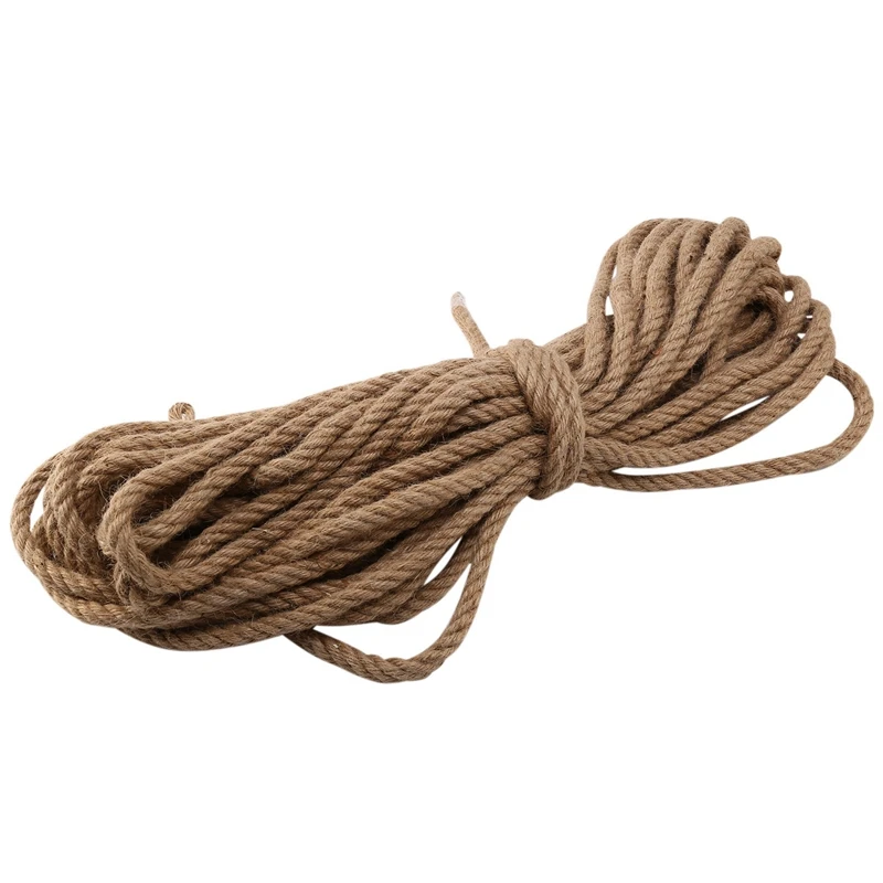 10Mm 20M Jute Ropes Twine Natural Jute Cord DIY Nordic Home Decor Cat Pet Scratching
10Mm 20M Jute Ropes Twine Natural Jute Cord DIY Nordic Home Decor Cat Pet Scratching