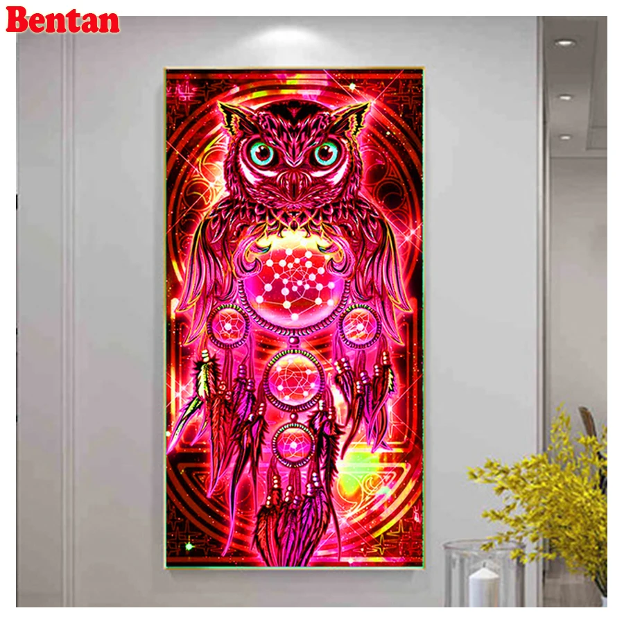 New DIY 5D Diamond Painting Red Blue Owl Feather Full Round Drill Mosaic Diamond Embroidery Rhinestone Home Decor
New DIY 5D Diamond Painting Red Blue Owl Feather Full Round Drill Mosaic Diamond Embroidery Rhinestone Home Decor