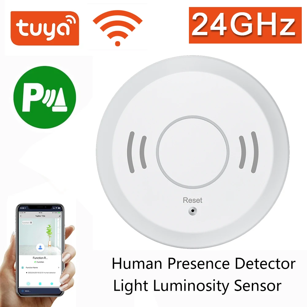 Tuya Smart WiFi Smart Human Body Sensor Radar 24GHz Detector Microwave Motion Sensors Wireless Real-time Human Presence Detector
Tuya Smart WiFi Smart Human Body Sensor Radar 24GHz Detector Microwave Motion Sensors Wireless Real-time Human Presence Detector