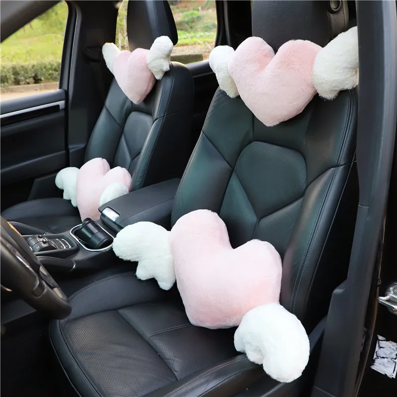 Heart-Shaped Car Headrest Plush Love Neck Pillow Seat Back Pillow Lumbar Support Cushion Universal Car Accessories
Heart-Shaped Car Headrest Plush Love Neck Pillow Seat Back Pillow Lumbar Support Cushion Universal Car Accessories