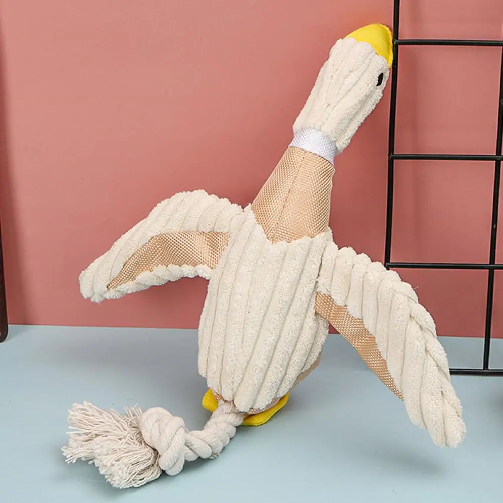 Durable Lightweight Exquisite Cartoon Goose Shape Pet Dog Molar Sound Toy Pet Accessories Pet Sound Toy Pet Plush Toy
Durable Lightweight Exquisite Cartoon Goose Shape Pet Dog Molar Sound Toy Pet Accessories Pet Sound Toy Pet Plush Toy