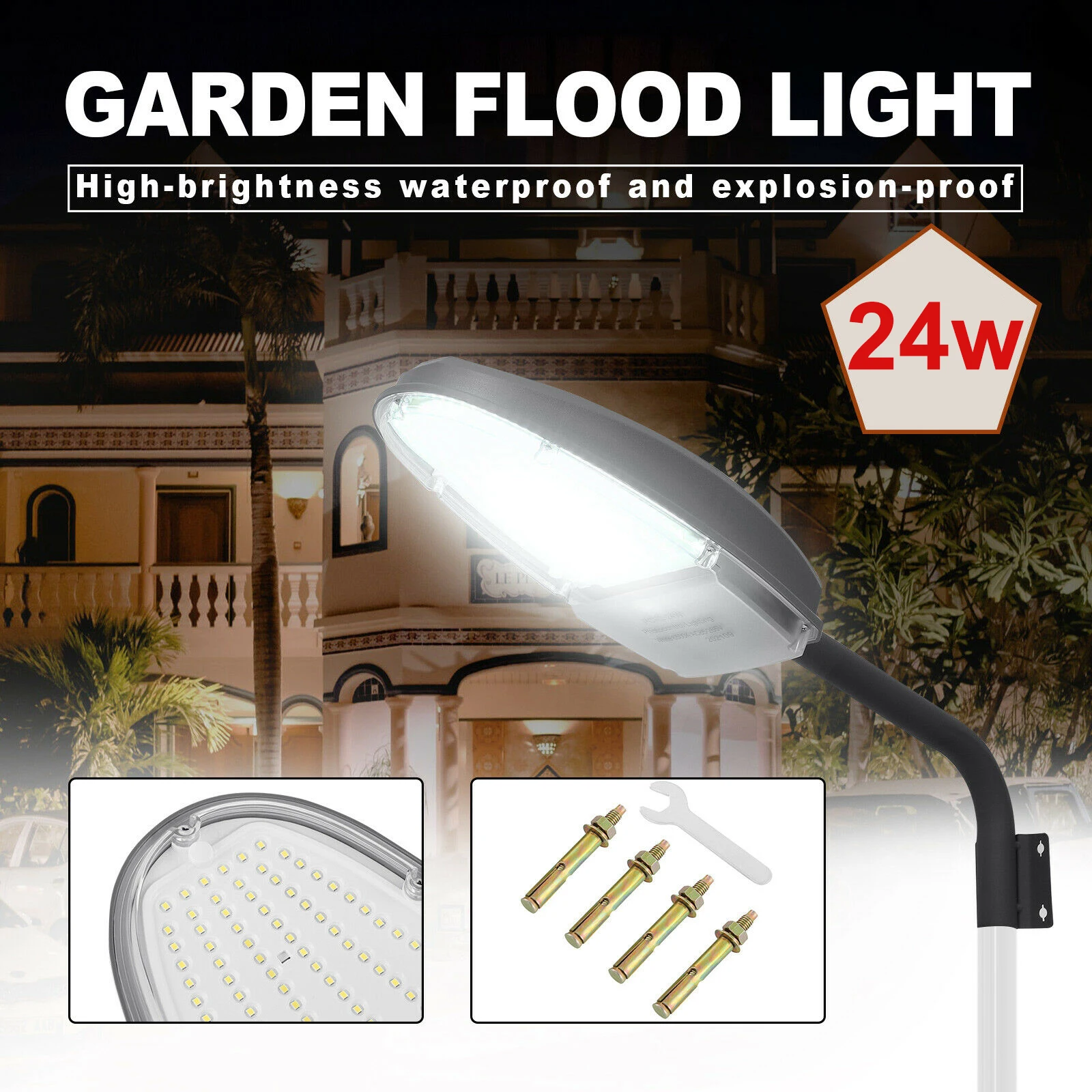 Honhill LED Street Light PIR Motion Sensor 25W Outdoor Floodlight Spotlight Waterproof Garden Road Street Pathway Spot Lighting
Honhill LED Street Light PIR Motion Sensor 25W Outdoor Floodlight Spotlight Waterproof Garden Road Street Pathway Spot Lighting