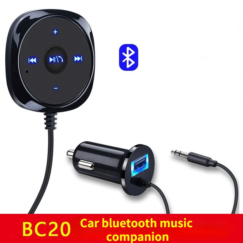 BC20 Bluetooth-compatible 3.0 AUX Adapter for Car Noise Cancelling Music Receiver For Home Stereo-Headphones Hands-Free Calls
BC20 Bluetooth-compatible 3.0 AUX Adapter for Car Noise Cancelling Music Receiver For Home Stereo-Headphones Hands-Free Calls