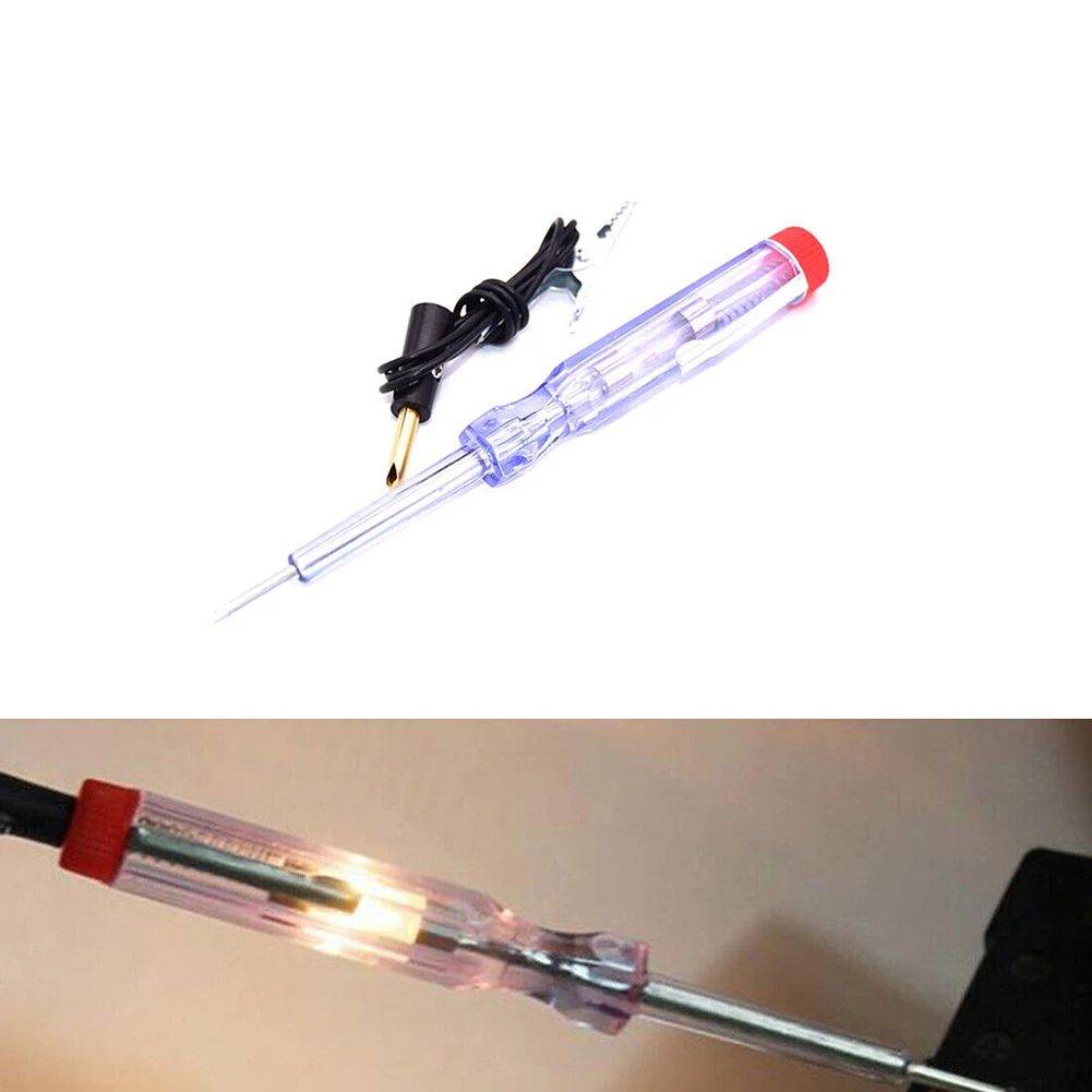 Car Truck Voltage Circuit Tester 6V-24V DC Car Test Long Probe Pen High Quality Test Electric Pen Battery Repair Auto Tools
Car Truck Voltage Circuit Tester 6V-24V DC Car Test Long Probe Pen High Quality Test Electric Pen Battery Repair Auto Tools