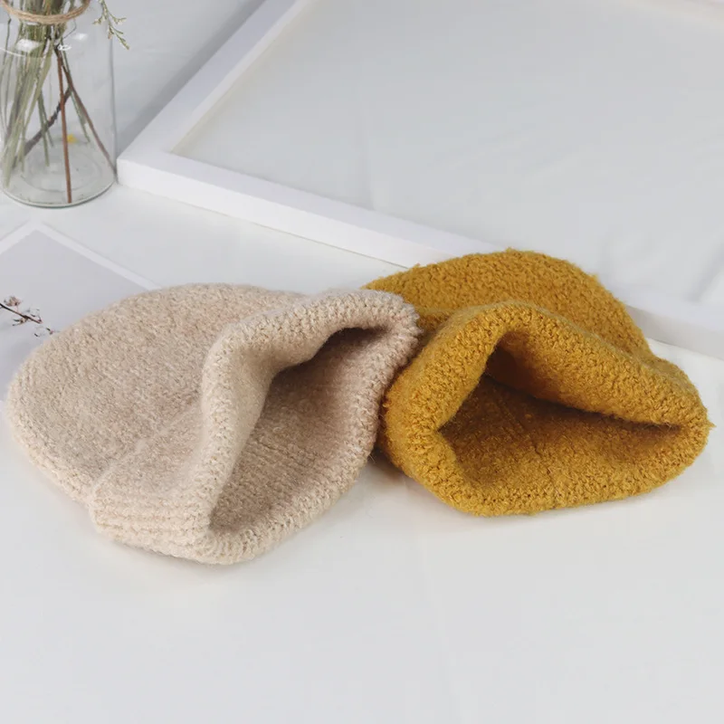 Fashion Style Alpaca Wool Knitted Hat Multi-Color Woolen Women's Winter Llord Skullcap Thickened Chapeau Female Cap
Fashion Style Alpaca Wool Knitted Hat Multi-Color Woolen Women's Winter Llord Skullcap Thickened Chapeau Female Cap