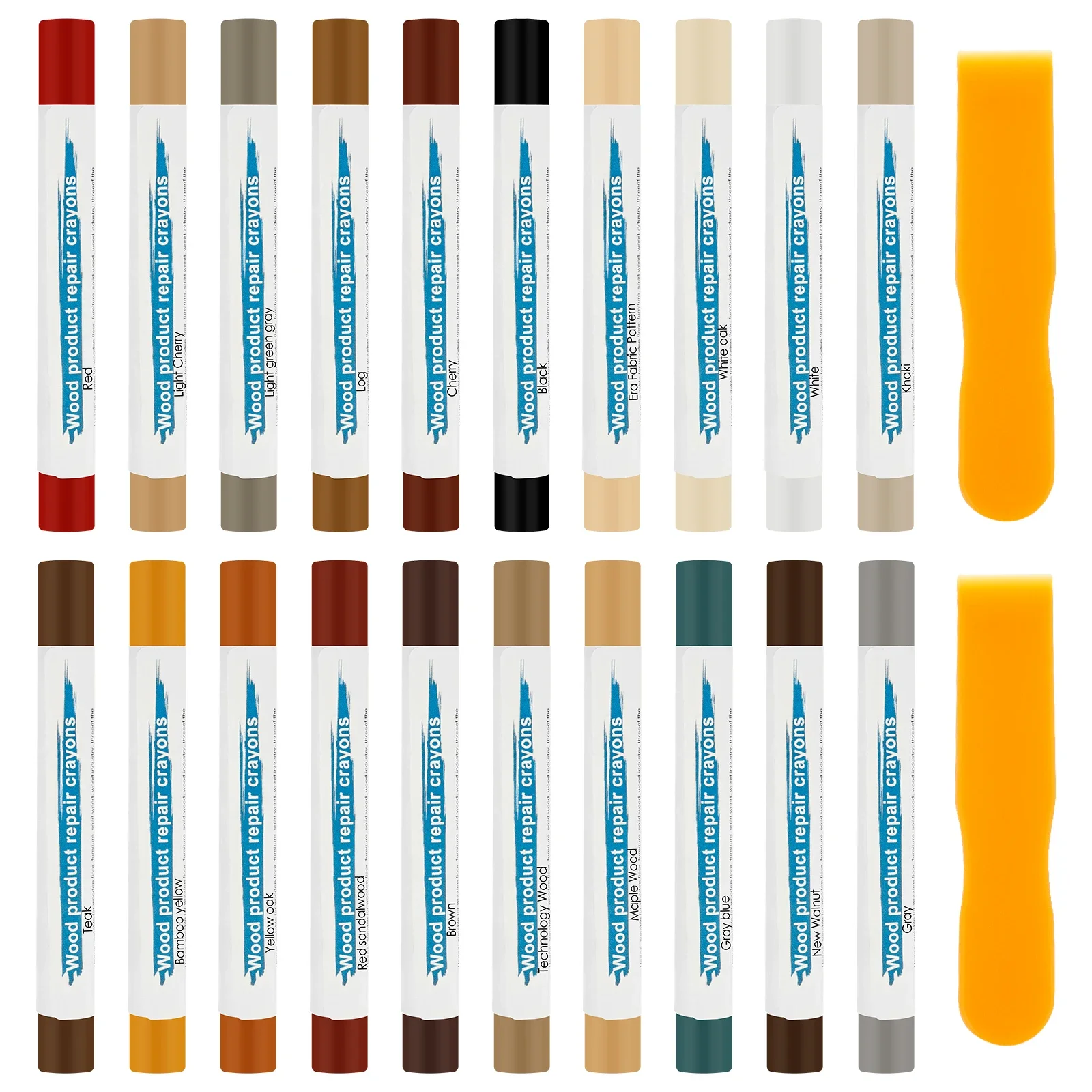 Восковые карандаши для мебели 20 цветов
Восковые карандаши для мебели 20 цветов