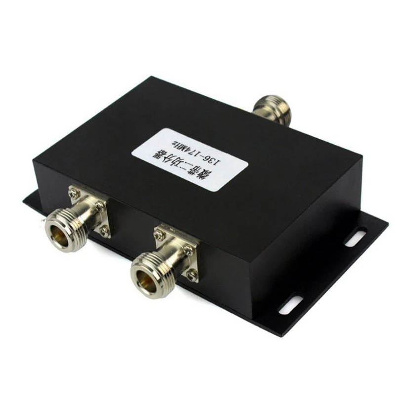 Retail 2 Way VHF 136-174MHz Antenna Power Divider Splitter for Radio Repeater Power
Retail 2 Way VHF 136-174MHz Antenna Power Divider Splitter for Radio Repeater Power