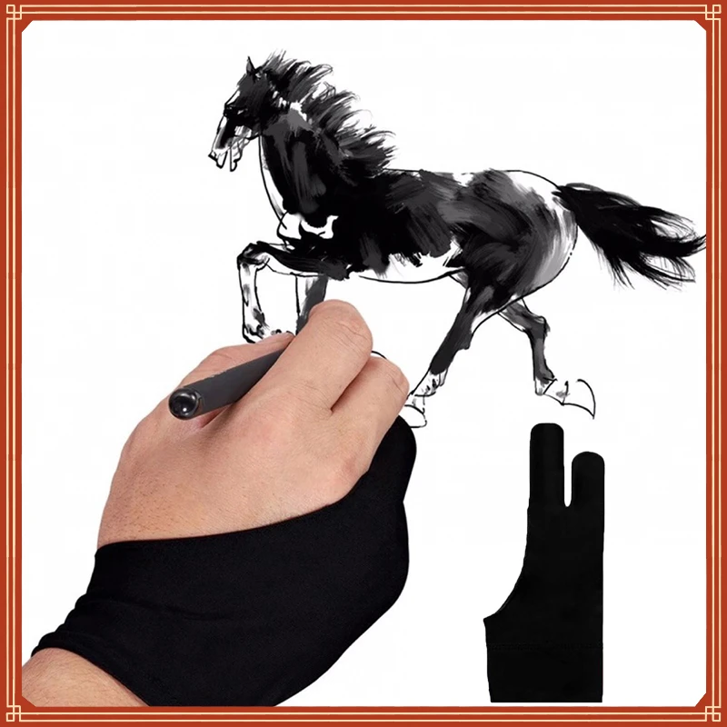 Sizes Two Finger Anti-fouling Glove For Artist Drawing & Pen Graphic Tablet Pad Household Gloves Right Left Hand Black Glove
Sizes Two Finger Anti-fouling Glove For Artist Drawing & Pen Graphic Tablet Pad Household Gloves Right Left Hand Black Glove