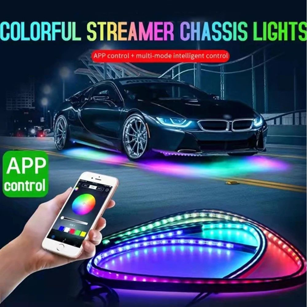 Подсветсветильник шасси 12 В RGB атмосферная лампа для автомобильного нижнего корпуса управление через приложение неоновое освещение s музык...
Подсветсветильник шасси 12 В RGB атмосферная лампа для автомобильного нижнего корпуса управление через приложение неоновое освещение s музык...