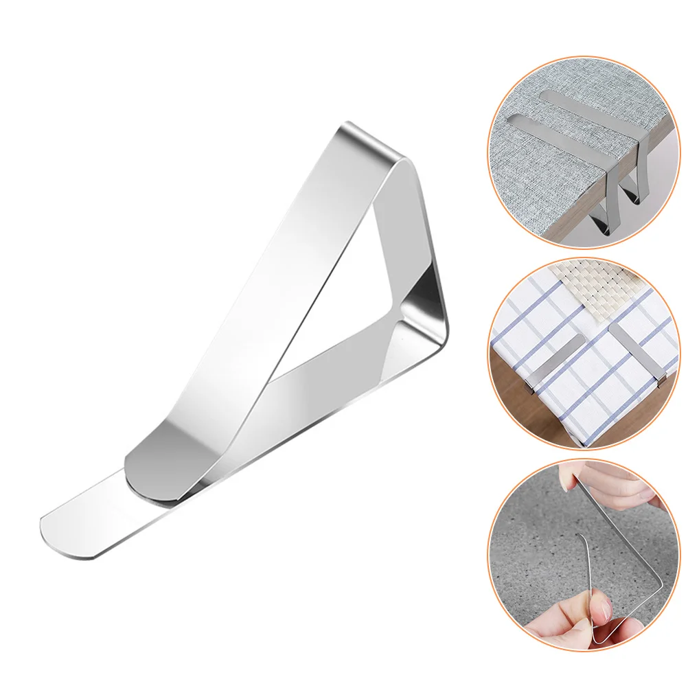 Зажимы для скатерти, зажимы для стола, металлический зажим для ткани для пикника, удерживающий держатель из нержавеющей стали, треугольные ... 
Зажимы для скатерти, зажимы для стола, металлический зажим для ткани для пикника, удерживающий держатель из нержавеющей стали, треугольные ...