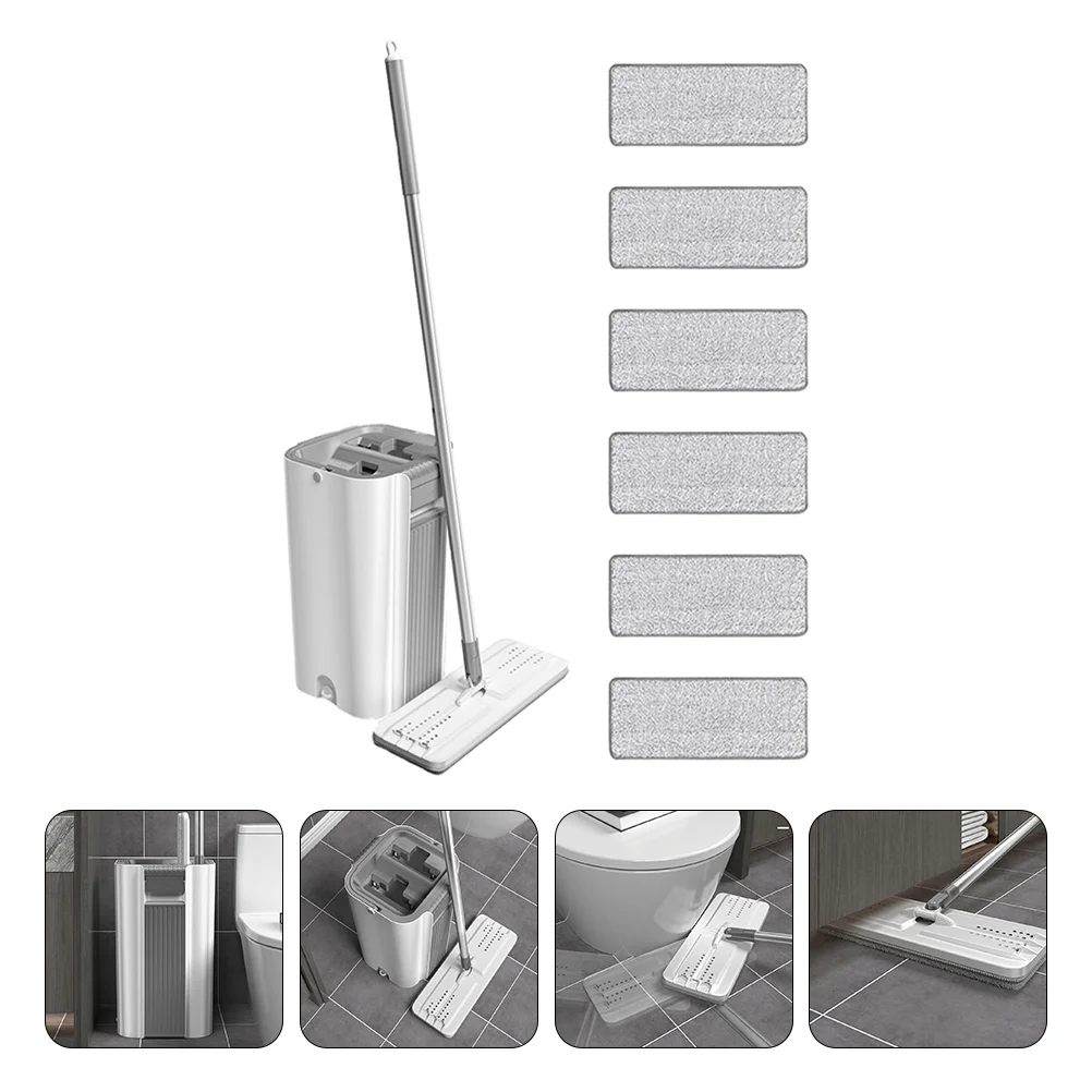 1 Set Excellent Home Practical Microfiber Useful Clean Mop for Home Cleaning Floor
1 Set Excellent Home Practical Microfiber Useful Clean Mop for Home Cleaning Floor