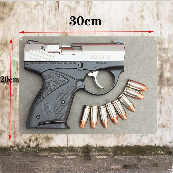New Low price Newest Boberg XR9-S Pistol Gun Tin Sign Tin Sign Walldecoration Art Painting 20*30Cm
New Low price Newest Boberg XR9-S Pistol Gun Tin Sign Tin Sign Walldecoration Art Painting 20*30Cm