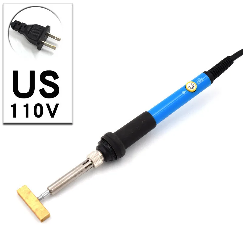 Рабочий паяльник T-Bar, электрический пистолет, латунь, EU 220V T Head UK 220V US 110V 200-450 °C 60W, новый инструмент для ремонта
Рабочий паяльник T-Bar, электрический пистолет, латунь, EU 220V T Head UK 220V US 110V 200-450 °C 60W, новый инструмент для ремонта
