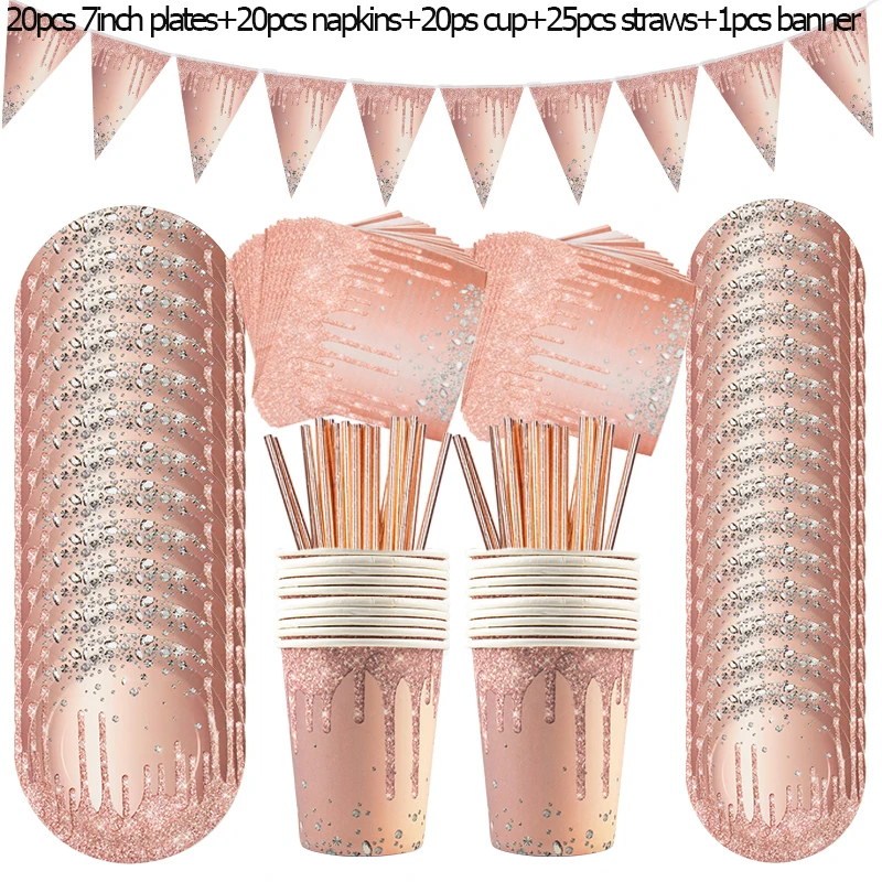 Одноразовый набор посуды WEIGAO Розовое золото 86 шт.
Одноразовый набор посуды WEIGAO Розовое золото 86 шт.