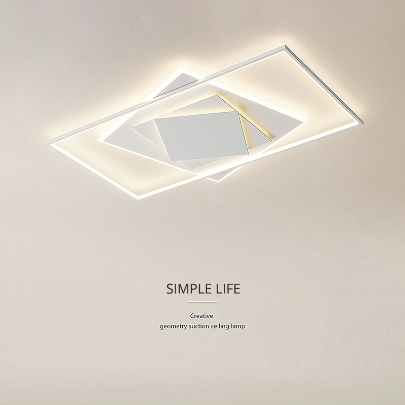 Minimalist Led Ceiling Chandeliers with Remote Control White New Art Deco Lamp For Living Room Dining Room Home Indoor Lighting 
Minimalist Led Ceiling Chandeliers with Remote Control White New Art Deco Lamp For Living Room Dining Room Home Indoor Lighting