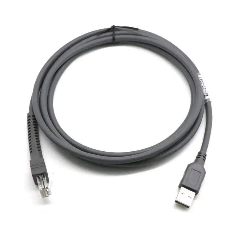 2M Barcode Scanner USB Cable LS2208/A LI2208 LS4278 STB4278 LI4278 USB To RJ45 For Symbol Zeb-ra Moto-rola 6FT Flatted USB Port
2M Barcode Scanner USB Cable LS2208/A LI2208 LS4278 STB4278 LI4278 USB To RJ45 For Symbol Zeb-ra Moto-rola 6FT Flatted USB Port